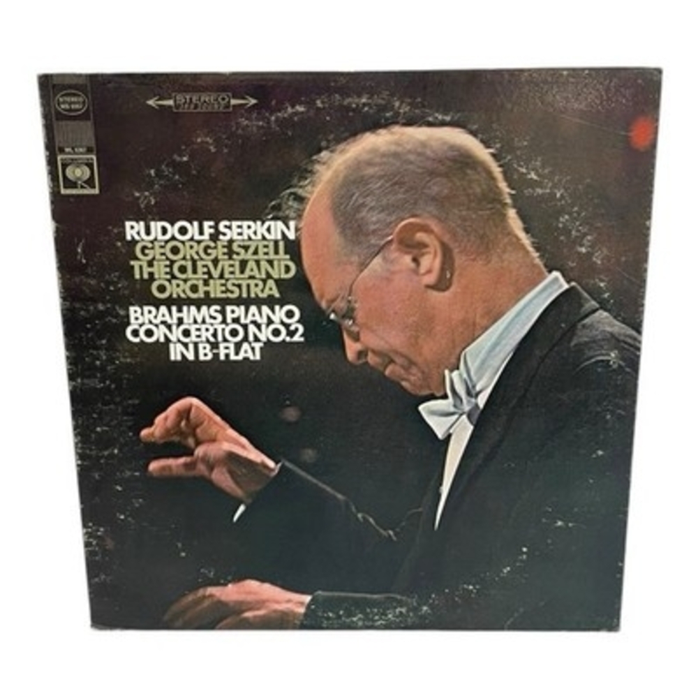 Brahms Piano Concerto No.2 Serkin Szell Cleveland Orchestra LP 1967 Mono Vinyl